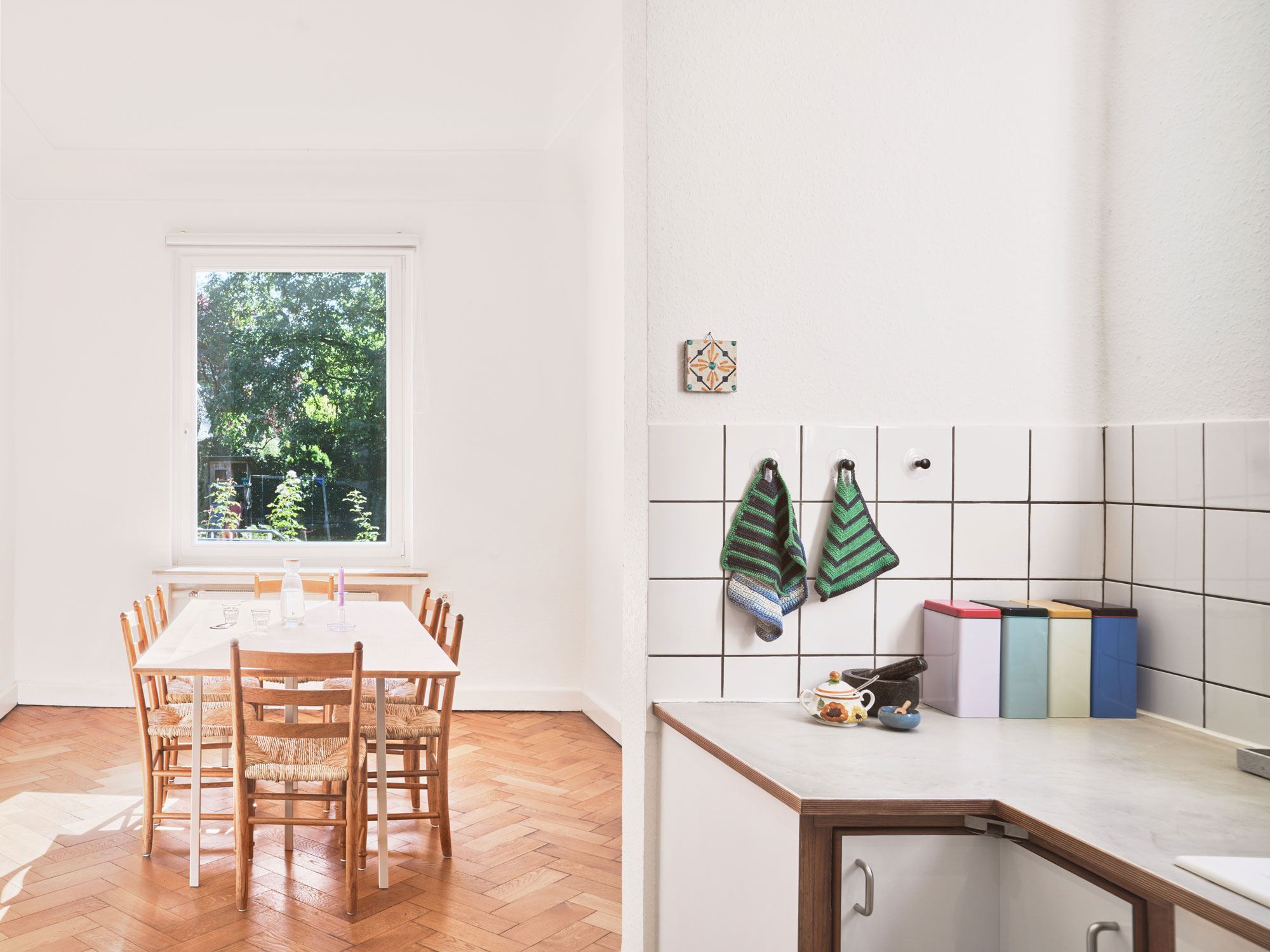 Küche und Esszimmer